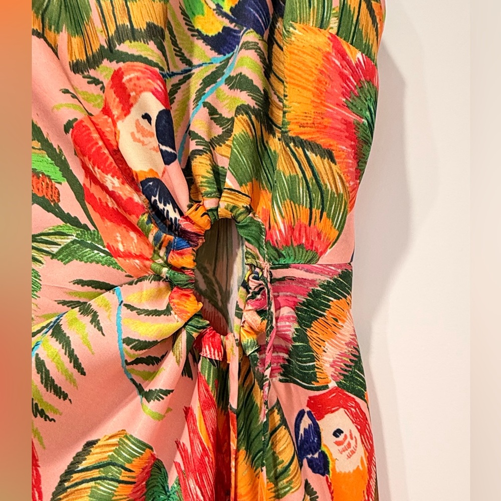 FARM Rio Summer Dress with Tropical Print - Picture 4 of 12